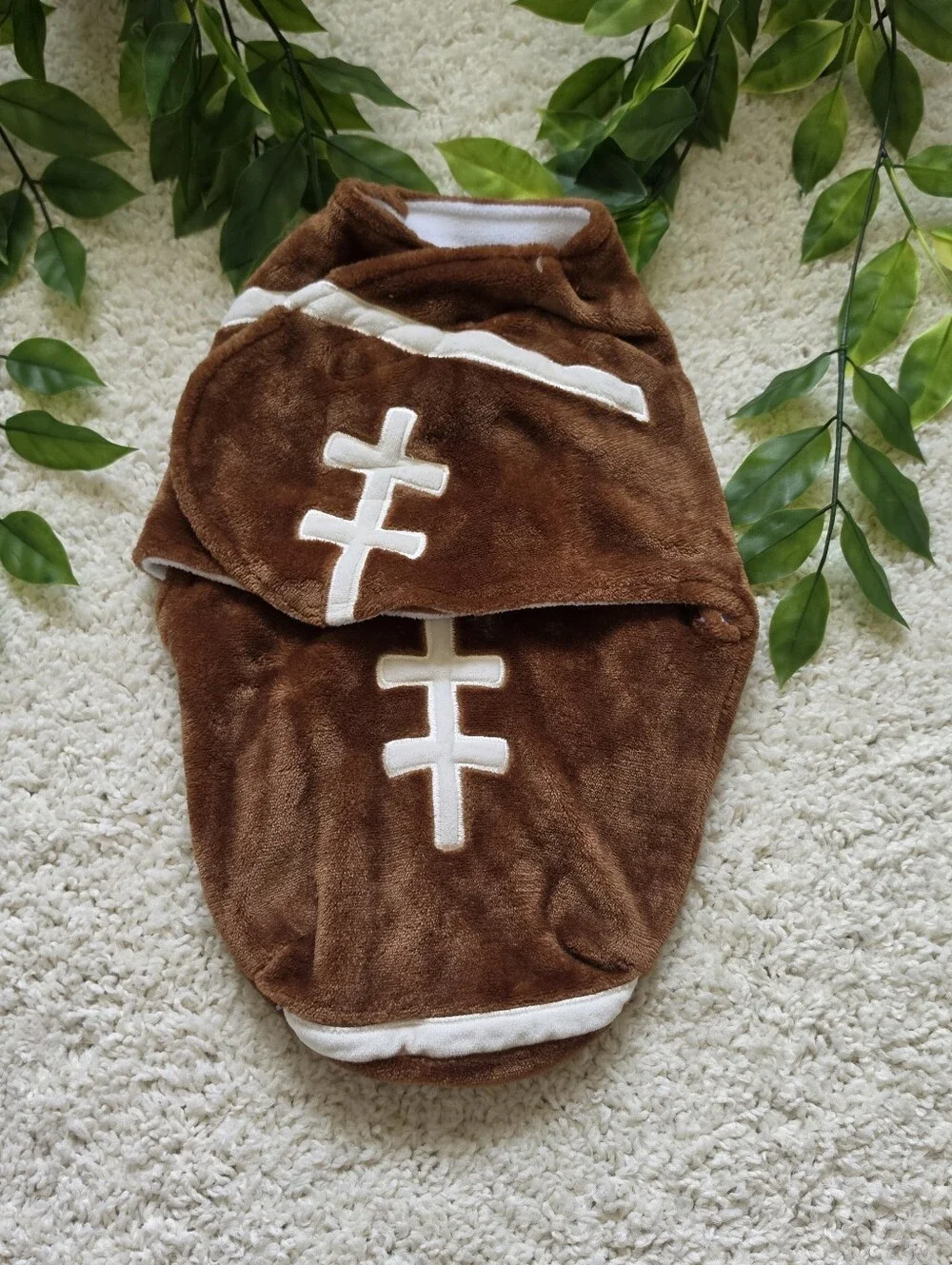 Baby Boy Football Swaddle